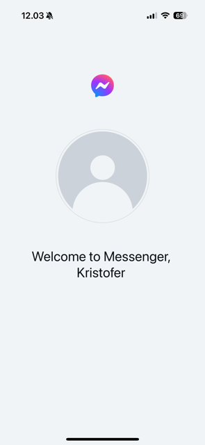 Messenger app settings